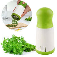 Manual Herb Grinder Spice Mill Parsley Shredder Vegetable Cutter Coriander Mincer Chili and Cilantro Kitchen Tool Gadget